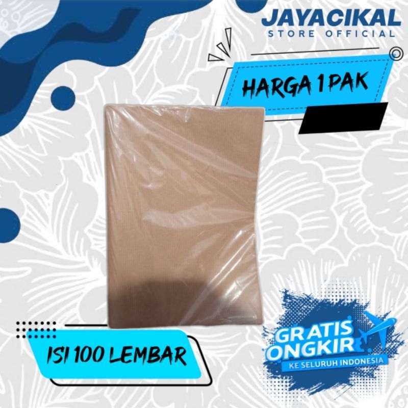 

(100 LEMBAR) Sampul buku kertas qwarto CAP BADAK