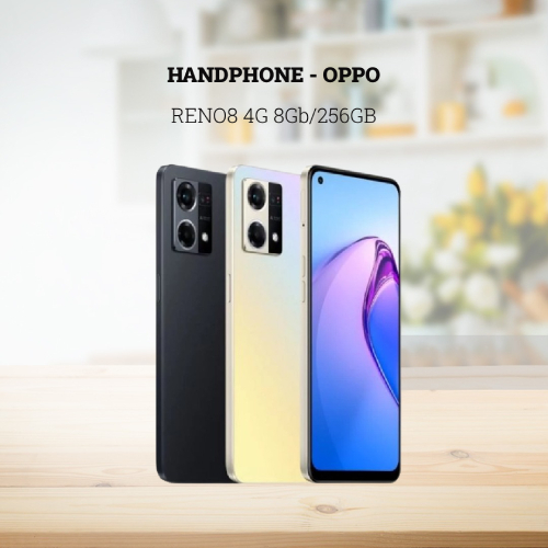 OPPO handphone RENO8 4G 8Gb/256GB