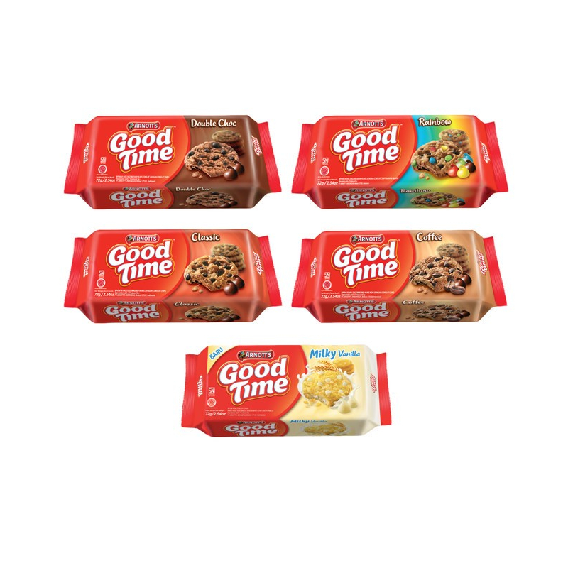 

Good time cookies 72gr All Varian