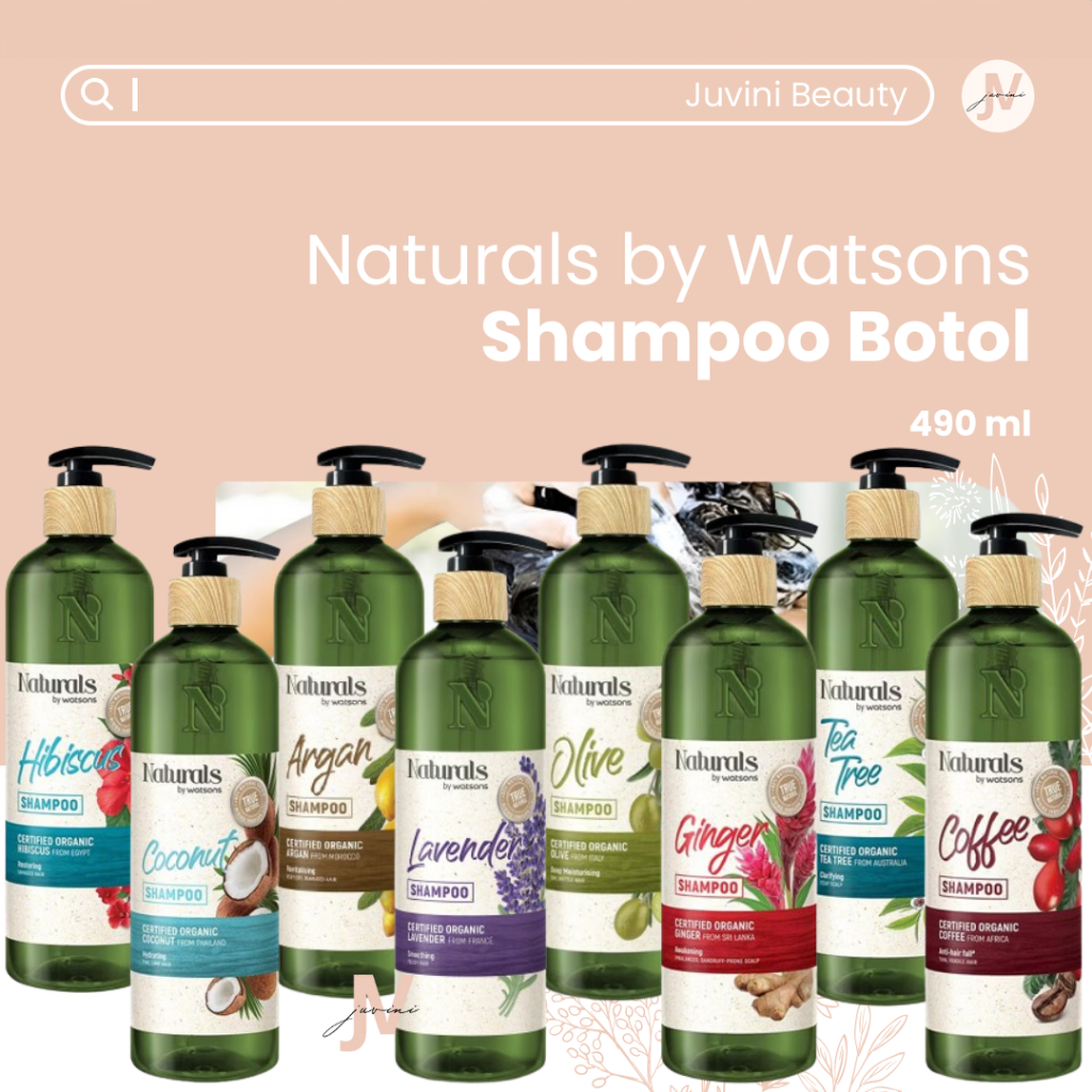 Naturals by Watsons Shampoo Botol 490 ml