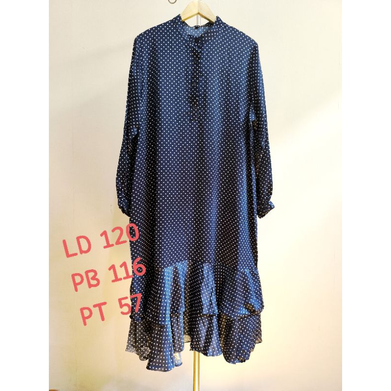 tunik polkadot