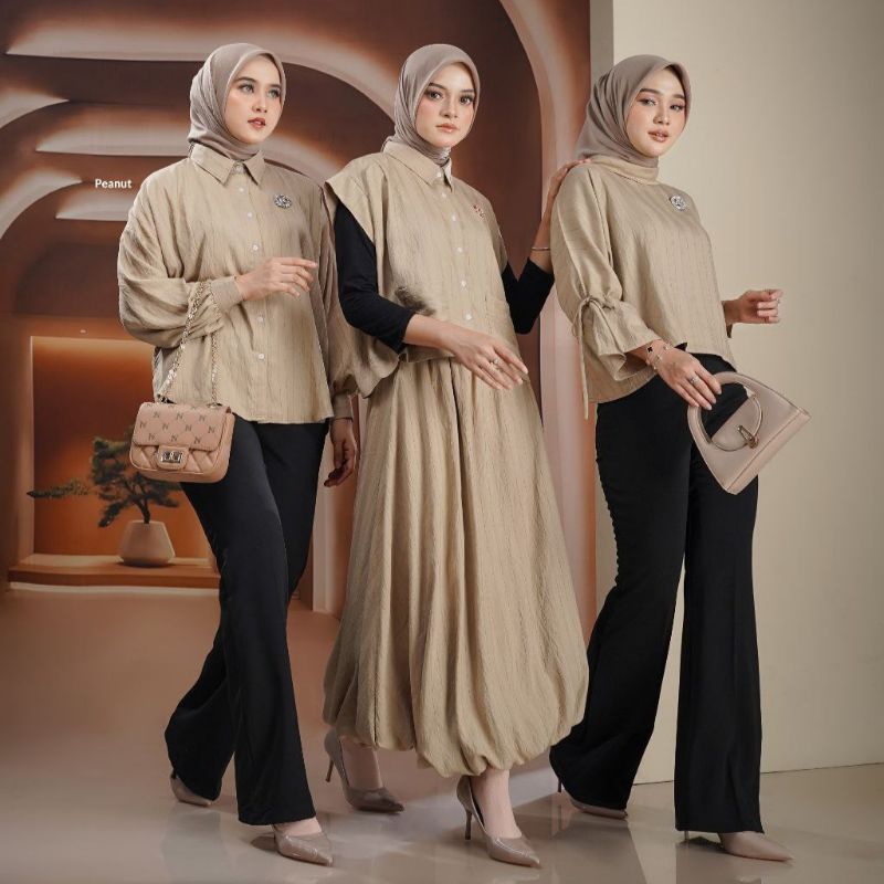 VEEYA / TANNA CUTBRAY PANTS by Nadheera Luxury [ NEW - Nadheera Pants Series ] Celana Nadheera Luxur