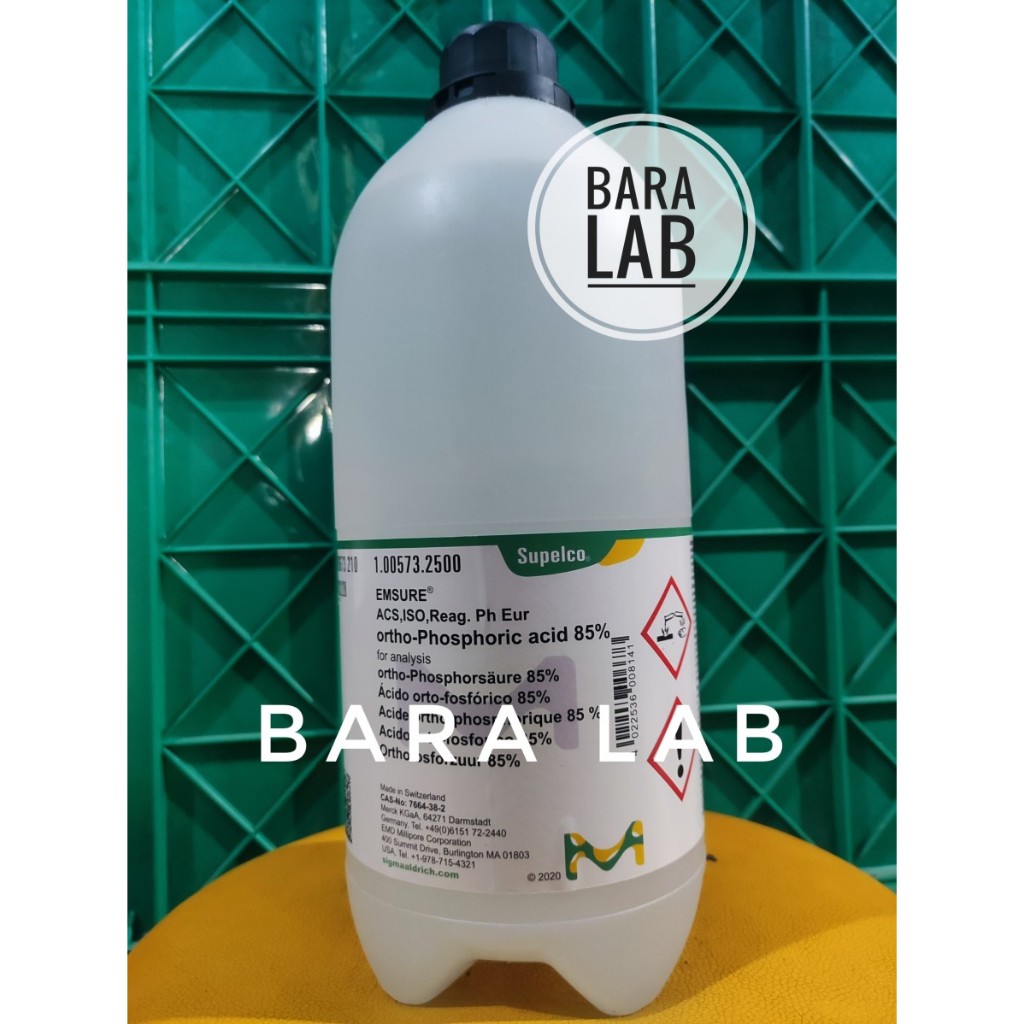 ORTHO PHOSPHORIC ACID 85% / H3PO4 / ASAM FOSFAT -MERCK 100573 2.5L