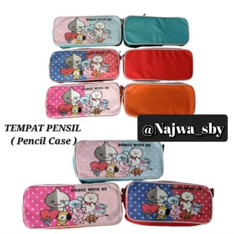 

PENCIL CASE / TEMPAT PENSIL ( MOTIF CEWEK )