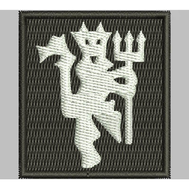 MANCHESTER UNITED LOGO A-A509 PATCH BORDIR LOGO EMBLEM EMBROIDERY RBC
