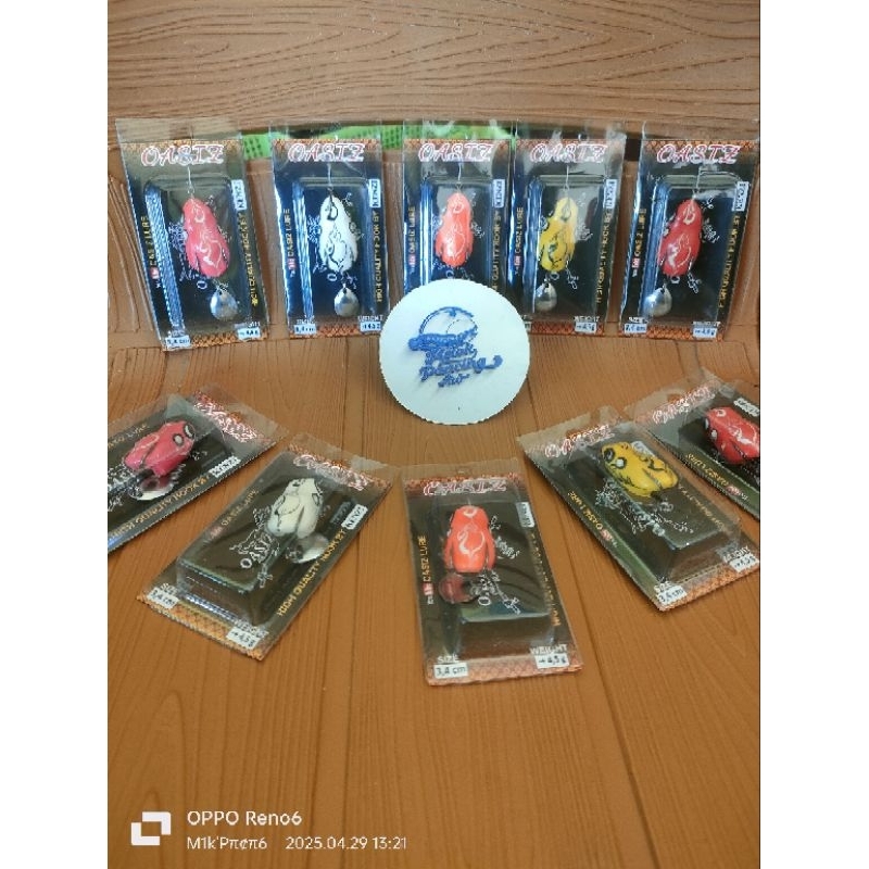 SOFT FROG OASIZ LURE 3,4CM SOFT FROG UMPAN CASTING GABUS TOMAN, SOFT FROG UMPAN CASTING