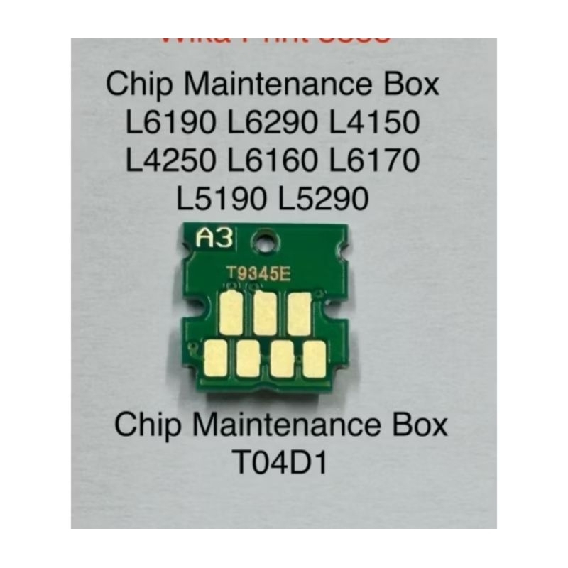 Chip Maintenance Box EPSON L6190 L6290 L6170 L6160 New