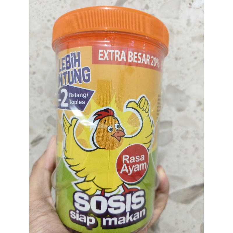 

So Nice Sosis Siap Makan Rasa Ayam Kasan Toples isi 24 Pcs