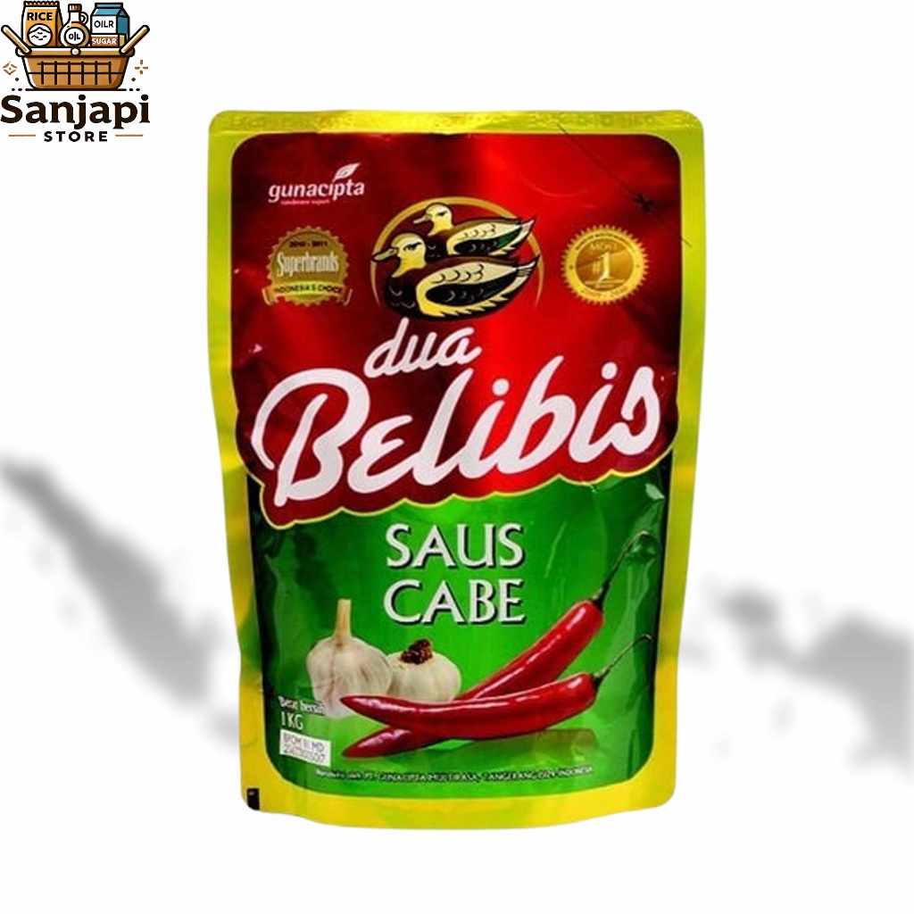 

Saos Cabe Dua Belibis 1kg – Rasa Pedas Khas Cocok untuk Segala Masakan