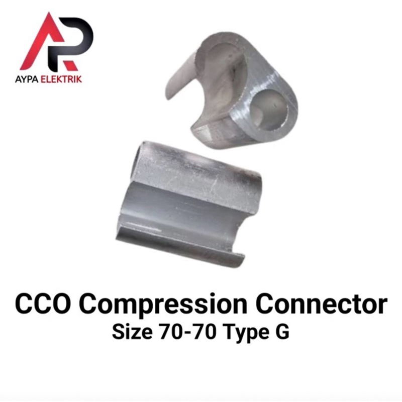 CCO COMPRESSION CONNECTOR 70-70mm
