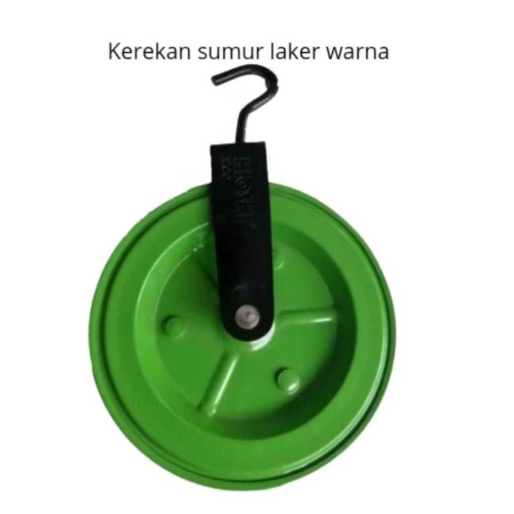Kerekan Sumur Laker Warna/Katrol Air Sumur