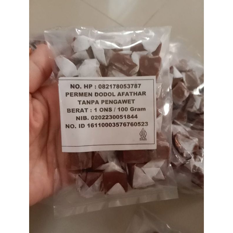 

permen dodol afathar 100gr