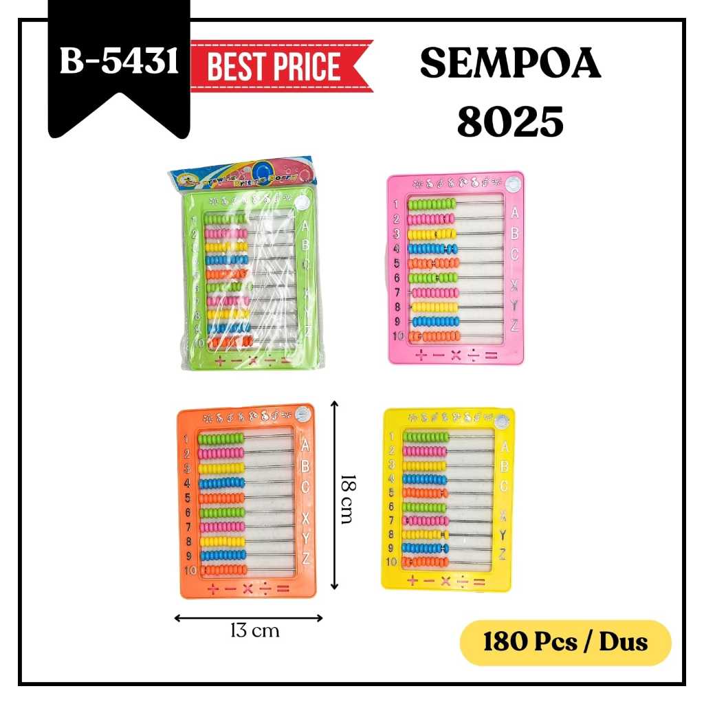 

sempoa alat bantu hitung/sempoa murah/sempoa anak sekolah