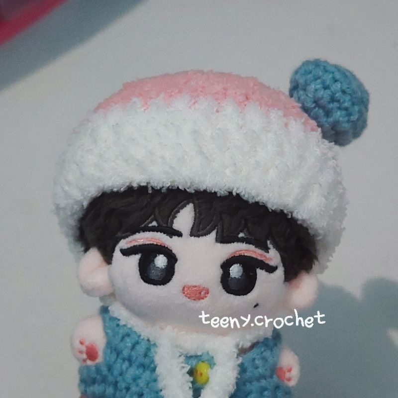 bongbongie hat | 10cm doll crochet accessories
