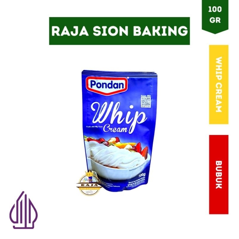 

Pondan Whip Cream 100gr