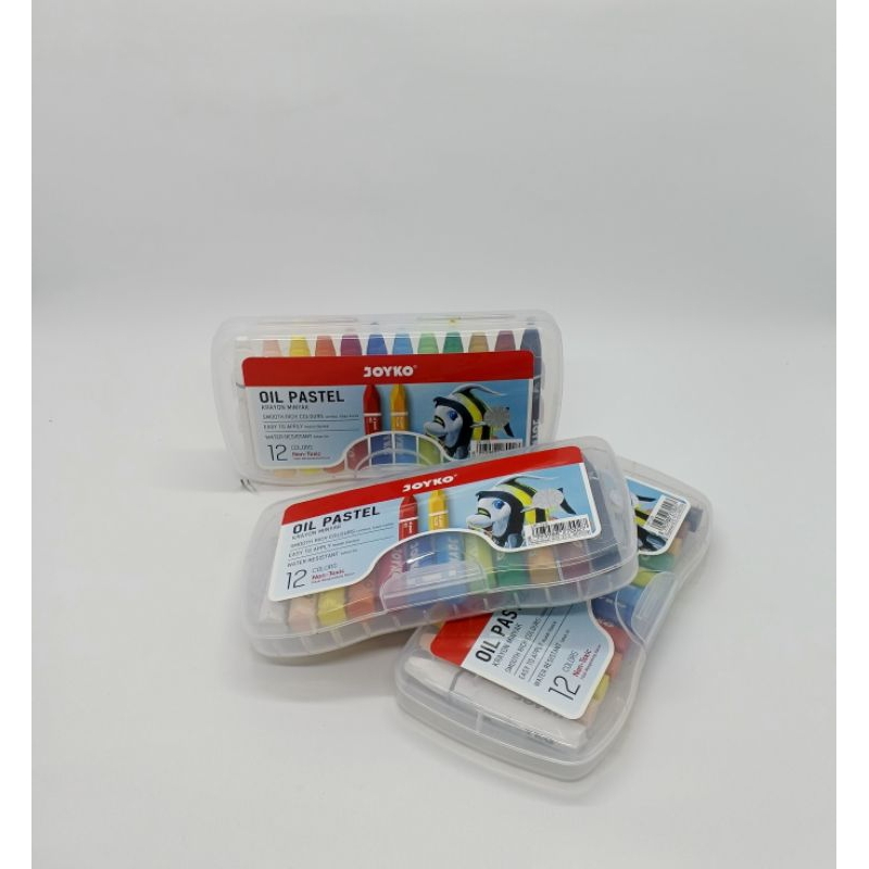 

Crayon oil pastel Joyko 12 warna /1 pak op-125