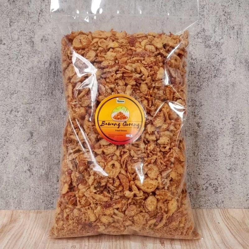 

1kg Bawang Goreng Asli Brebes Grade C Renyah Wangi 1kg Brambang Goreng Asli Brebes Renyah Tanpa campuran Ubi
