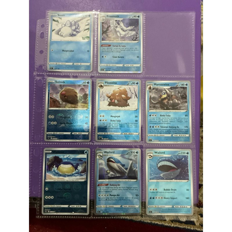 TCG Pokemon Indonesia Evoline holo