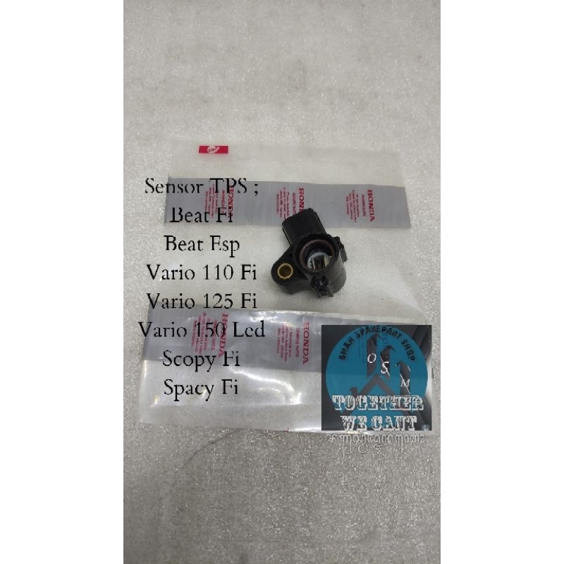 Sensor TPS Throtle Body Assy  Honda Beat Fi Vario 125 Beat Esp Original