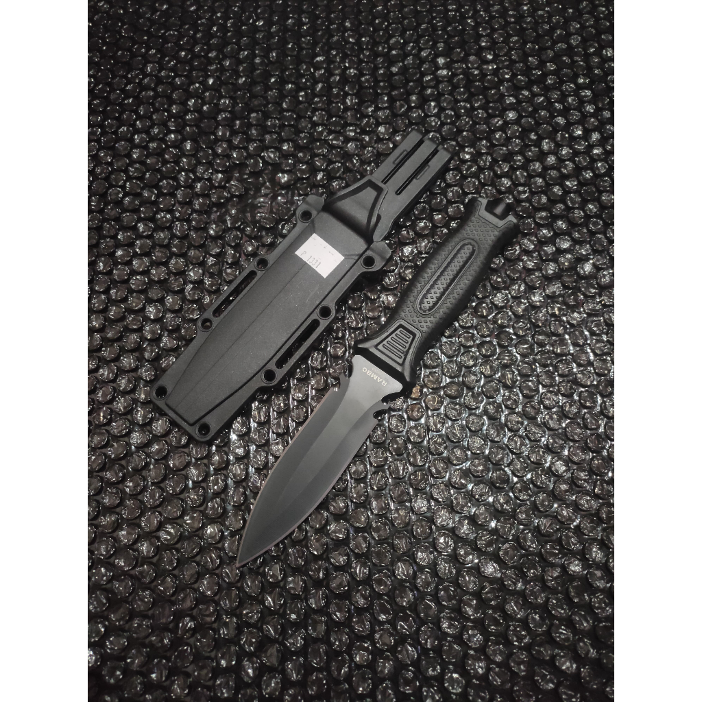 Pisau Survival Rambo 2928A Camping Bushcraft