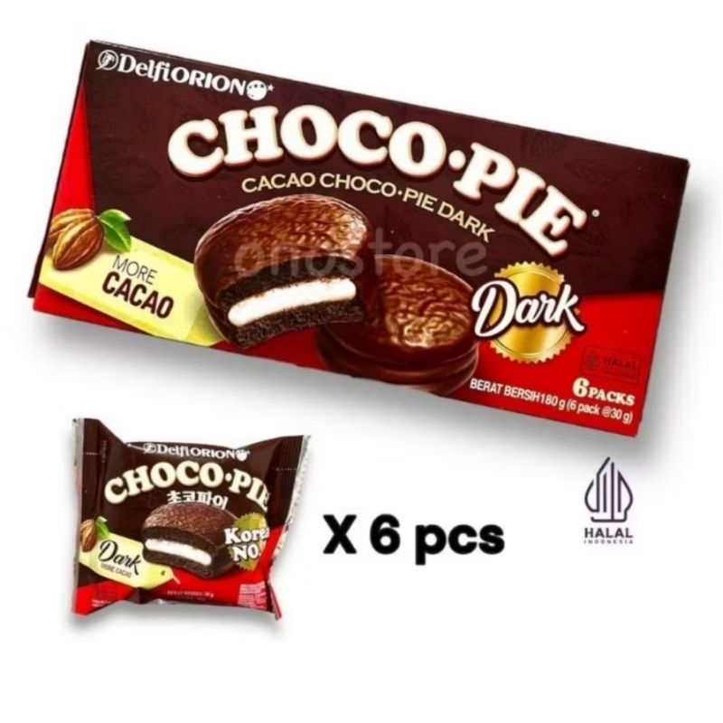 

Choco pie dark cacao choco (6pcs)