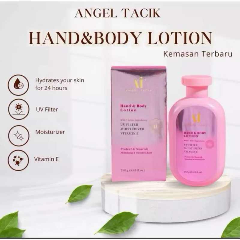 Angel tacik body lotion handbody pemutih bpom