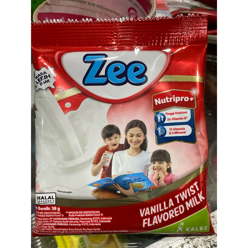 SUSU ZEE SACHET VANILA
