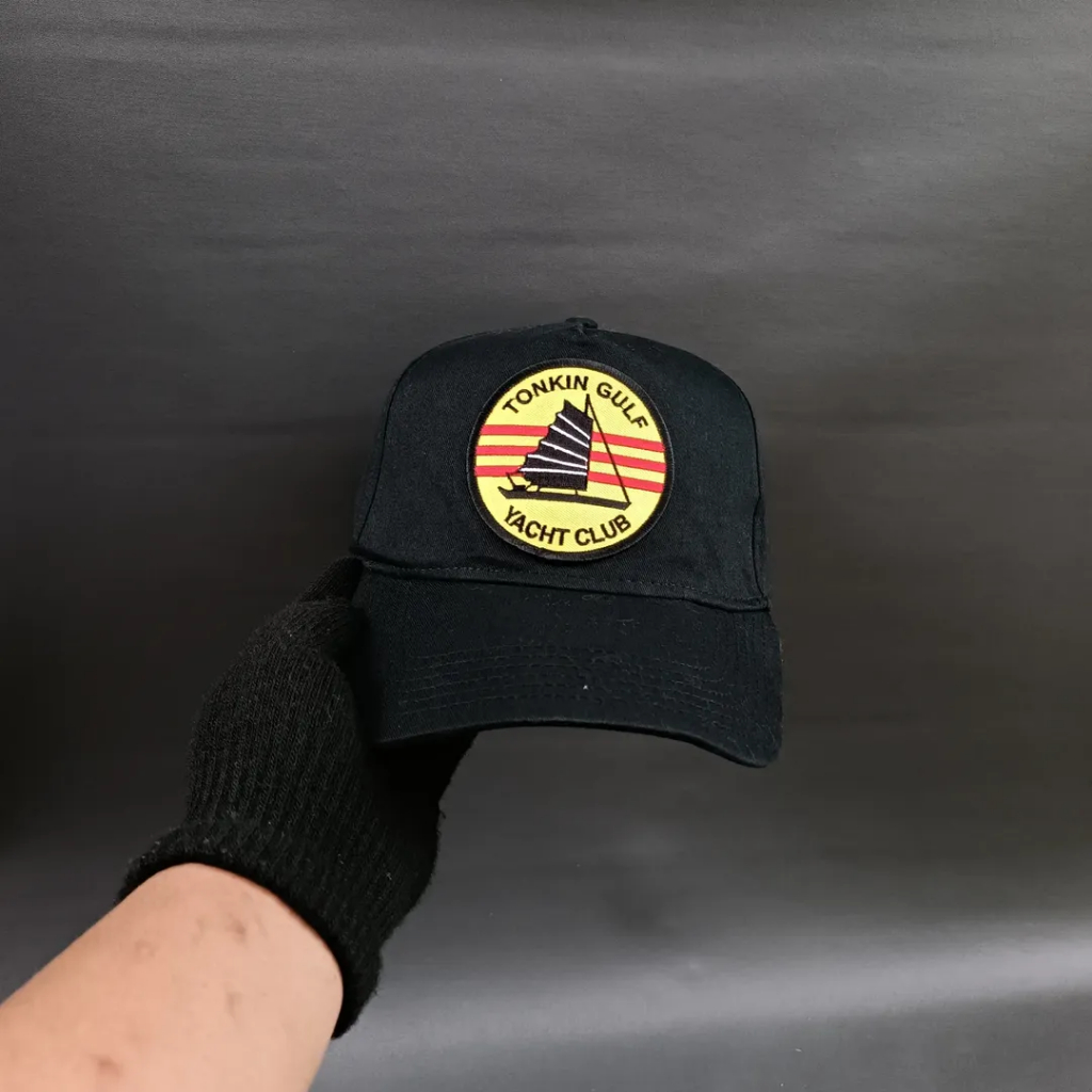 Topi Simple Cap Unisex Pria Wanita TONKIN GULF - Otto Hitam