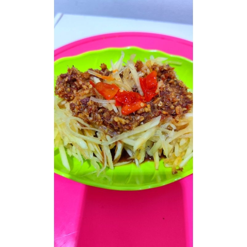 

Rujak pepaya ebi/ rujak khas kalimantan barat