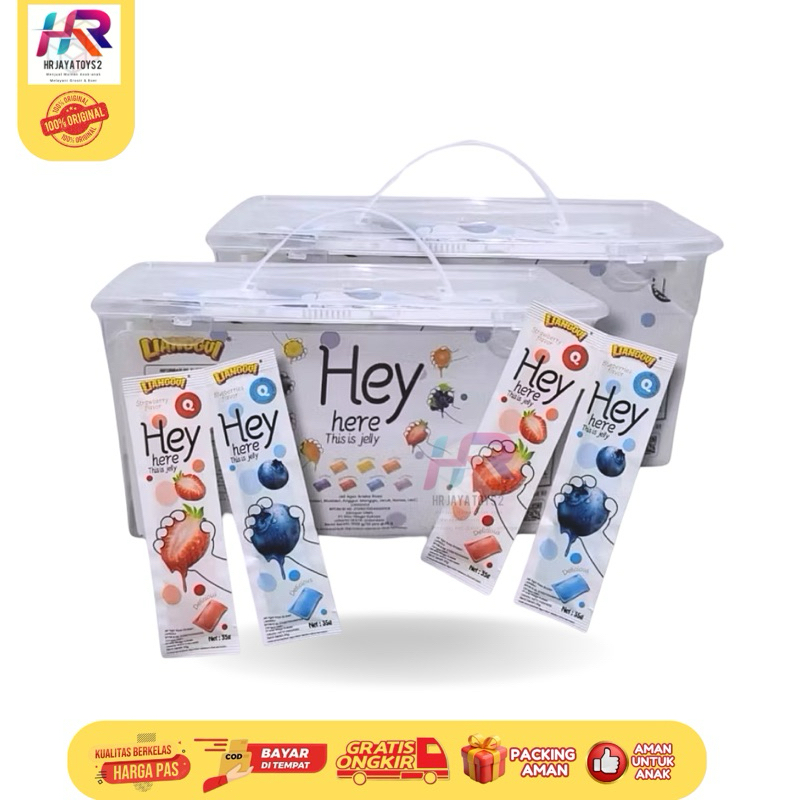 

[ LIANGGUI ] HEY JELI | AGAR ANEKA RASA BUAH | STROBERI | JERUK | MANGGA | ANGGUR | BLUEBERRY | JELI VIRAL 1050gr