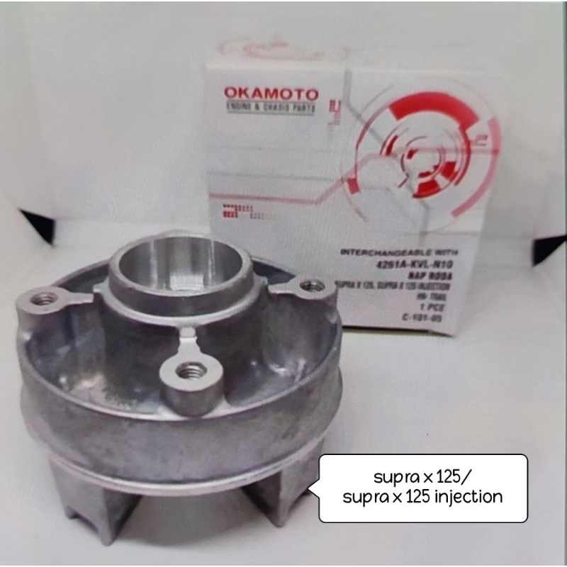NAP GEAR SUPRA X 125/SUPRA X 125 INJECTION DOUBLE CAKRAM /GEAR NAP RODA DUDUKAN BEARING