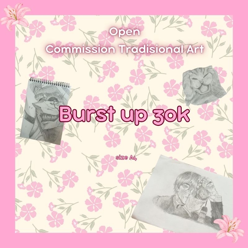 open komisi gambar anime/chibi/manhwa