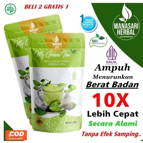 

Green Tea | Teh Hijau Diet Original Penurun Berat Badan Pelangsing