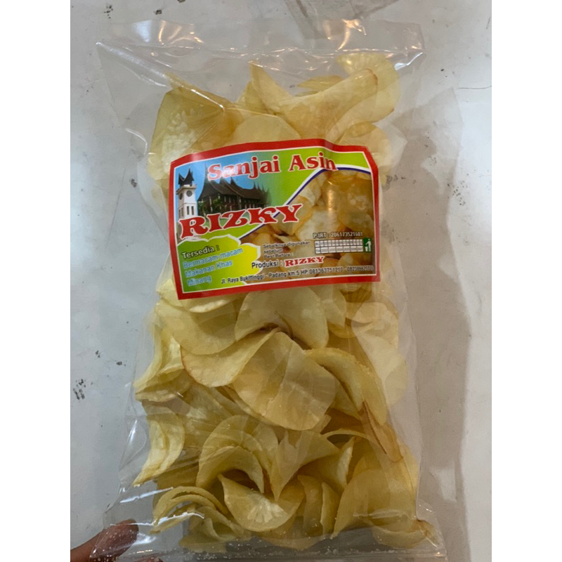 

keripik sanjai asin 250 gr