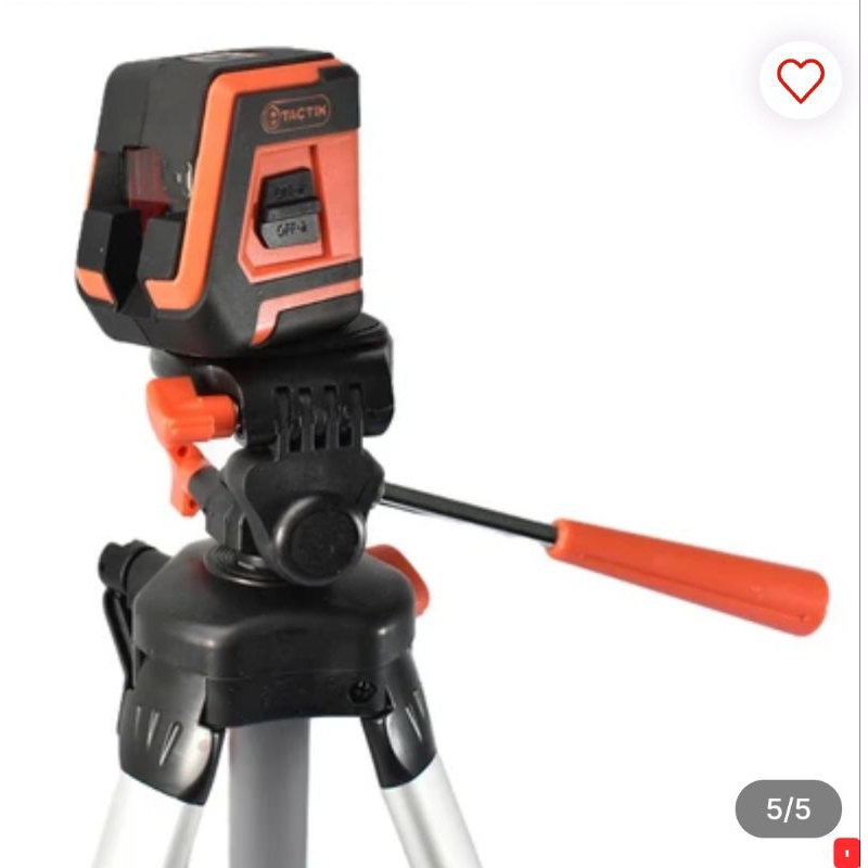 Tactix Line Laser Self Leveling Cross