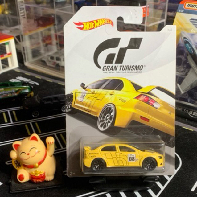 HOTWHEELS 2008 MITSUBISHI LANCER EVOLUTION GRAND TURISMO