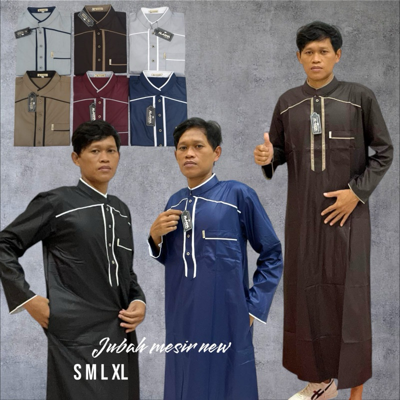 jubah mesir new gamis pria dewasa gamis al aana