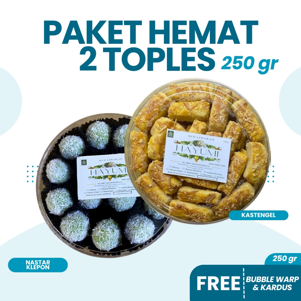 

Kue Kering Kastengel Keju Mix 2 Toples Ukuran 250 Gram Homemade Produksi Rumahan Tanpa Pengawet