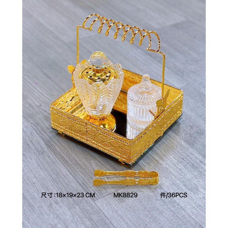 MABKHARA SET CRYSTAL BARU MEWAH MABKHARA CRYSTAL STEENLISH STEEL MEWAH