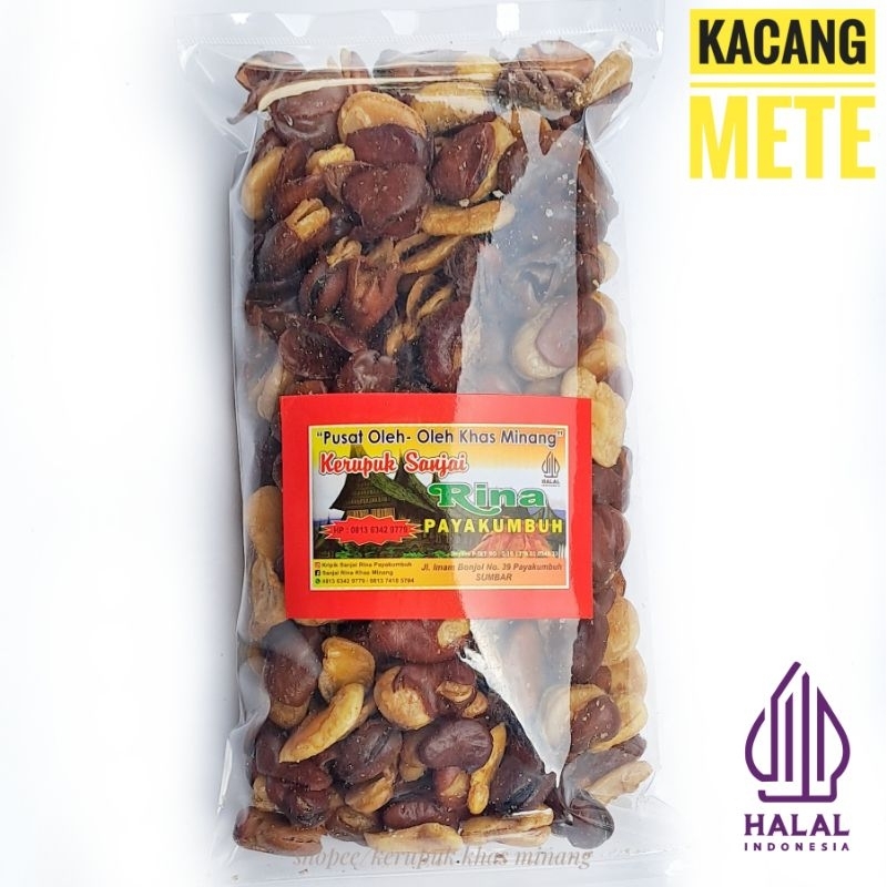

Kacang Mete Kulit Goreng Asin Gurih dan Renyah