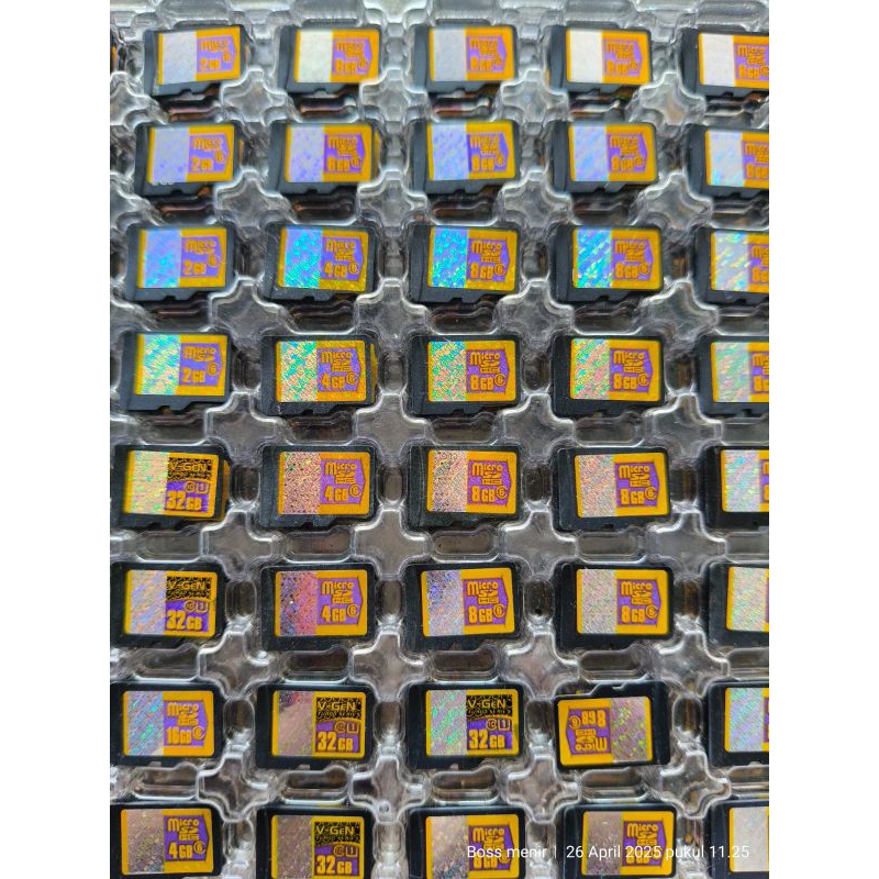 Grosir new Memory micro sd V-Gen original 8Gb 4Gb 2Gb Garansi