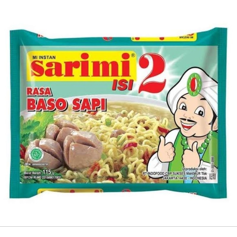 

Sarimi isi 2 Baso Sapi