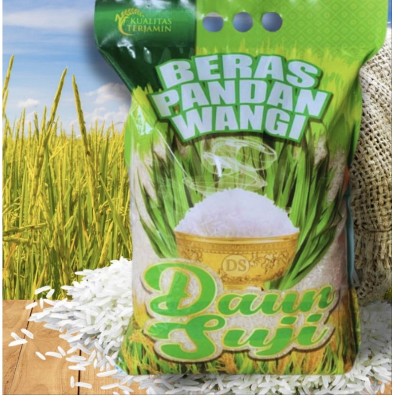

Beras Pandan Wangi Daun Suji Kualitas Super 1kg