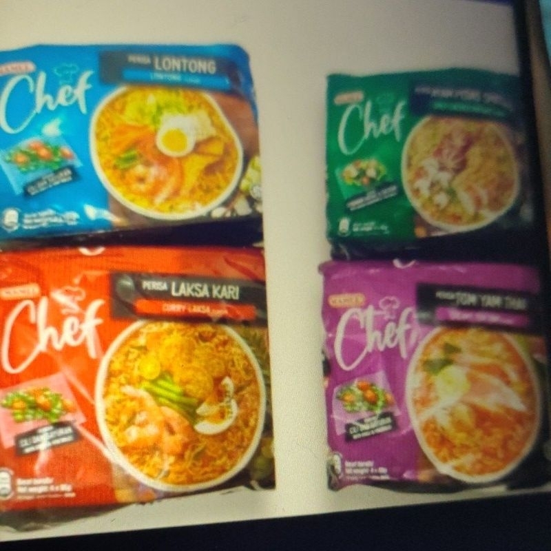 Mamee Chef Lontong Noodle Mie Instan Ecer 1Bungkus
