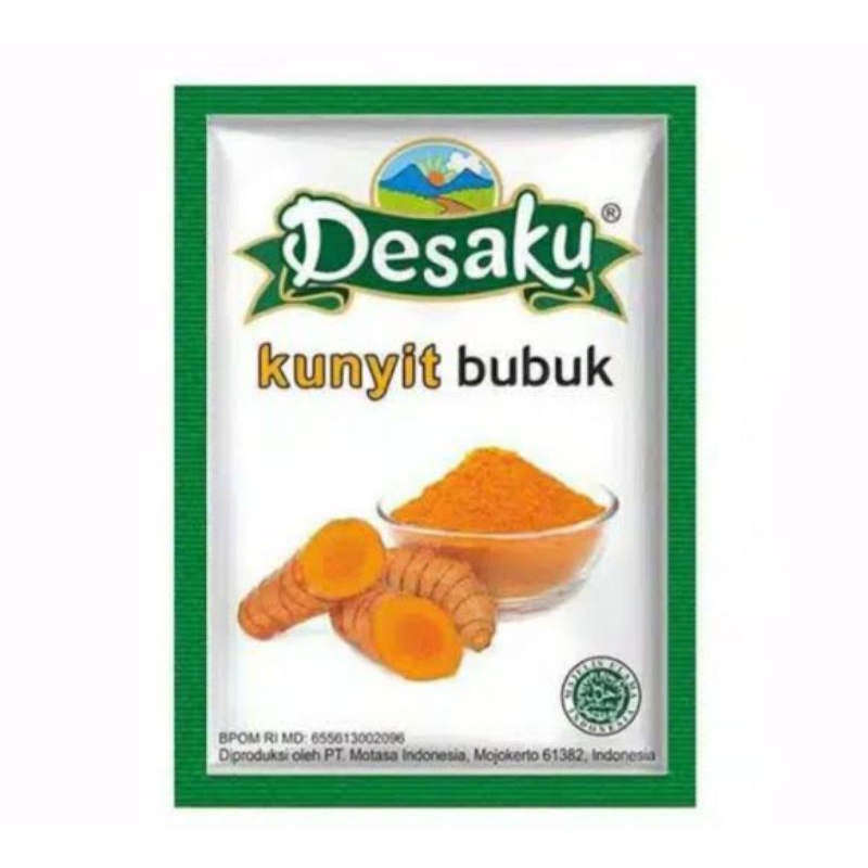 

Desaku Kunyit Bubuk 1 Renceng (12 sachet x 7.5 gram)