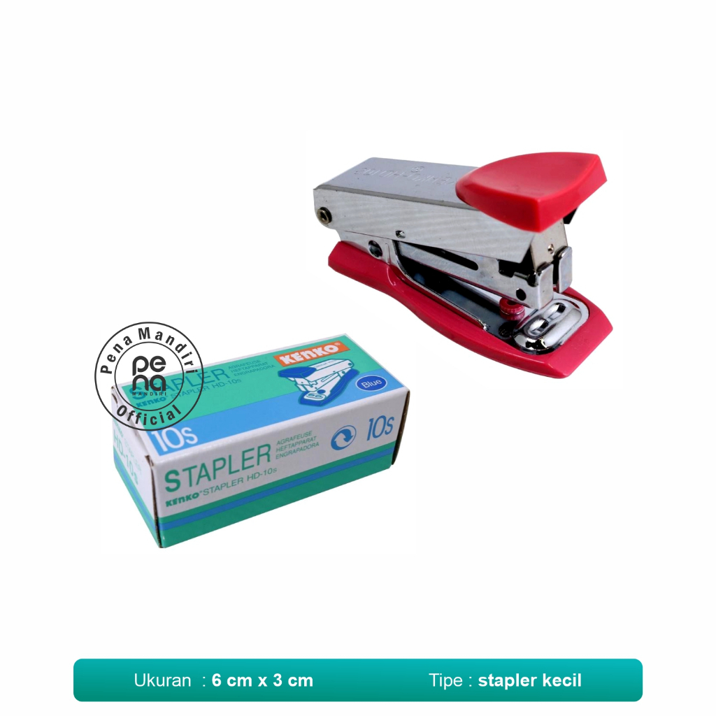 

KENKO Stapler Kecil Hd 10 M / S Small Mini