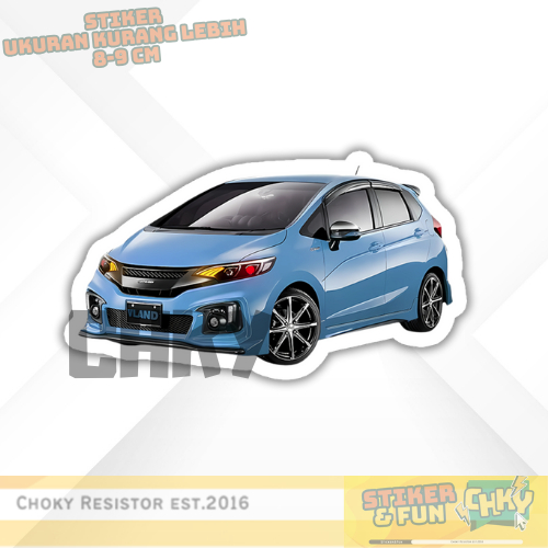 

Stiker Sticker Vinyl Laminasi Glosy HONDA JAZZ GK5 Vol 13