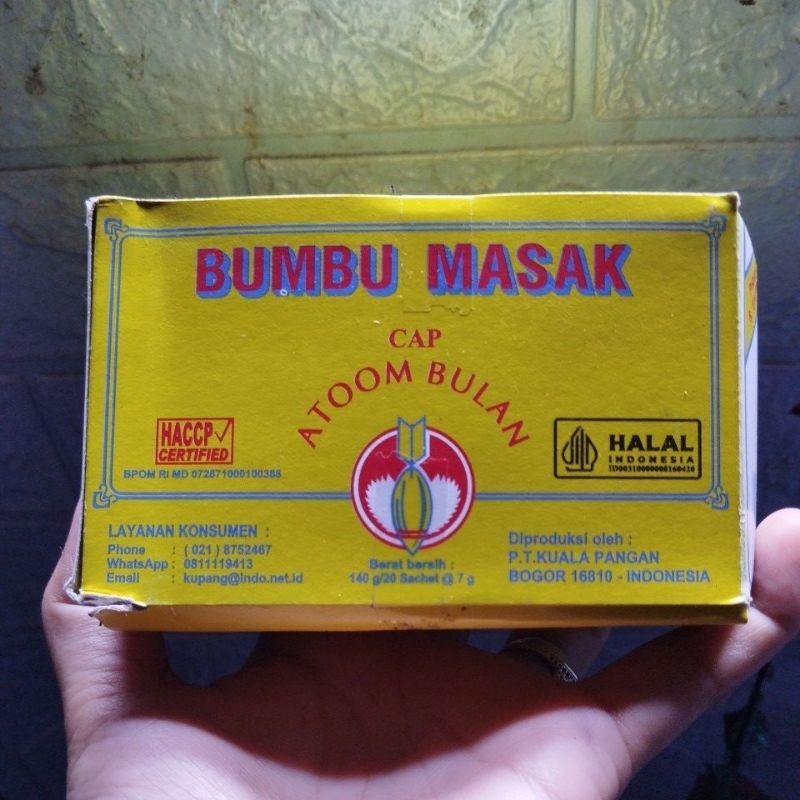 

ATOM BULAN 1 DUS/ATOM/BUMBU ATOM/BUMBU TABUR/BUMBU ASIN/BUMBU BOCI/PENYEDAP RASA/BUMBU MASAK