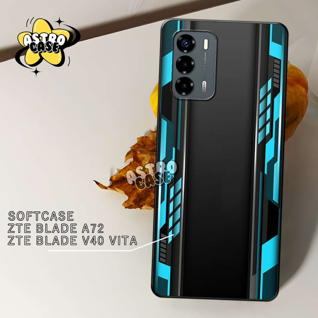 Case V40 Vita - Cassing ZTE Blade V40 Vita / ZTE Blade A72 New Motif Geming - Softcase Motif Keren Z