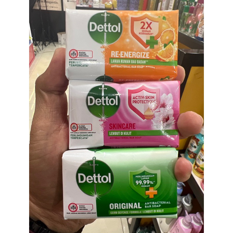 DETTOL / SABUN MANDI / ANTISEPTIK